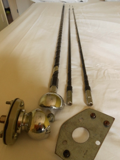 VENDE-SE MICROFONE e ANTENA MA-5 MULTIBANDA KENWOOD — Miniatura 2