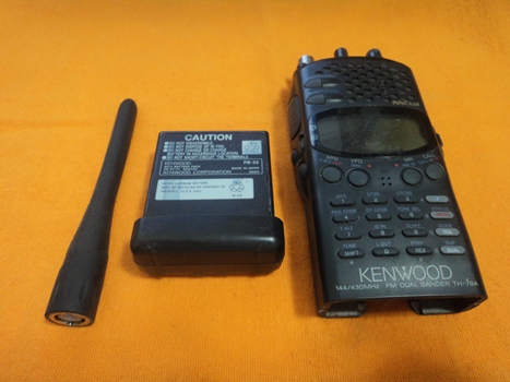 RADIO  KENWOOD TH-79 VENDIDO PARA SR.RENATO DO PARANA — Foto 1