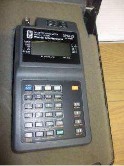 Vendo Conjunto Gerador e Medidor de Nível Seletivo W&G - GN 33 e SPM 33- R$ 1000,00 — Miniatura 2