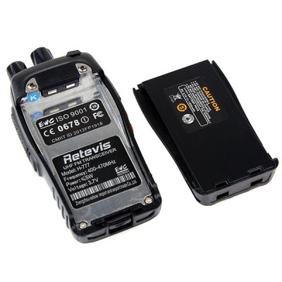 Rádio Transceptor UHF TWO WAY RADIO 400-470 Mhz, Novo e Completo Preço R$ 250,00 — Miniatura 3