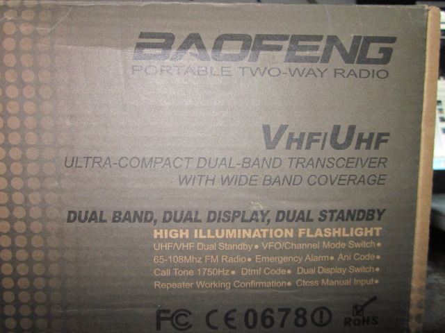 BAIXOU BAOFENG UVR5 NOVO 160,00+FRETE — Foto 3
