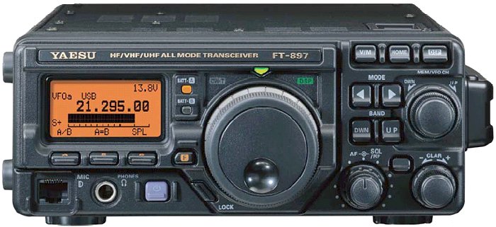 RADIO FT-897 YAESU — Foto 1