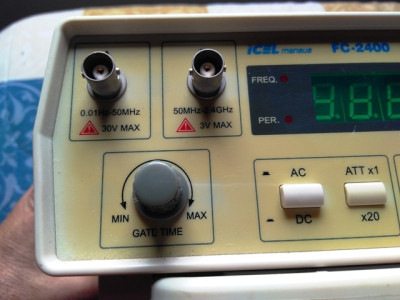 FREQUENCIMETRO DE BANCADO ICEL IC 2400 — Miniatura 5
