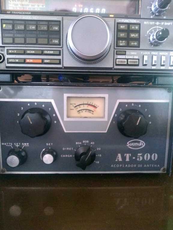 Rádio TS 440 s e acoplador soundy