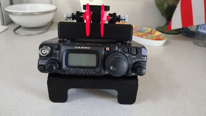 Manipulador Telegráfico CW para transceptor + kit com software para Computador. — Foto 1