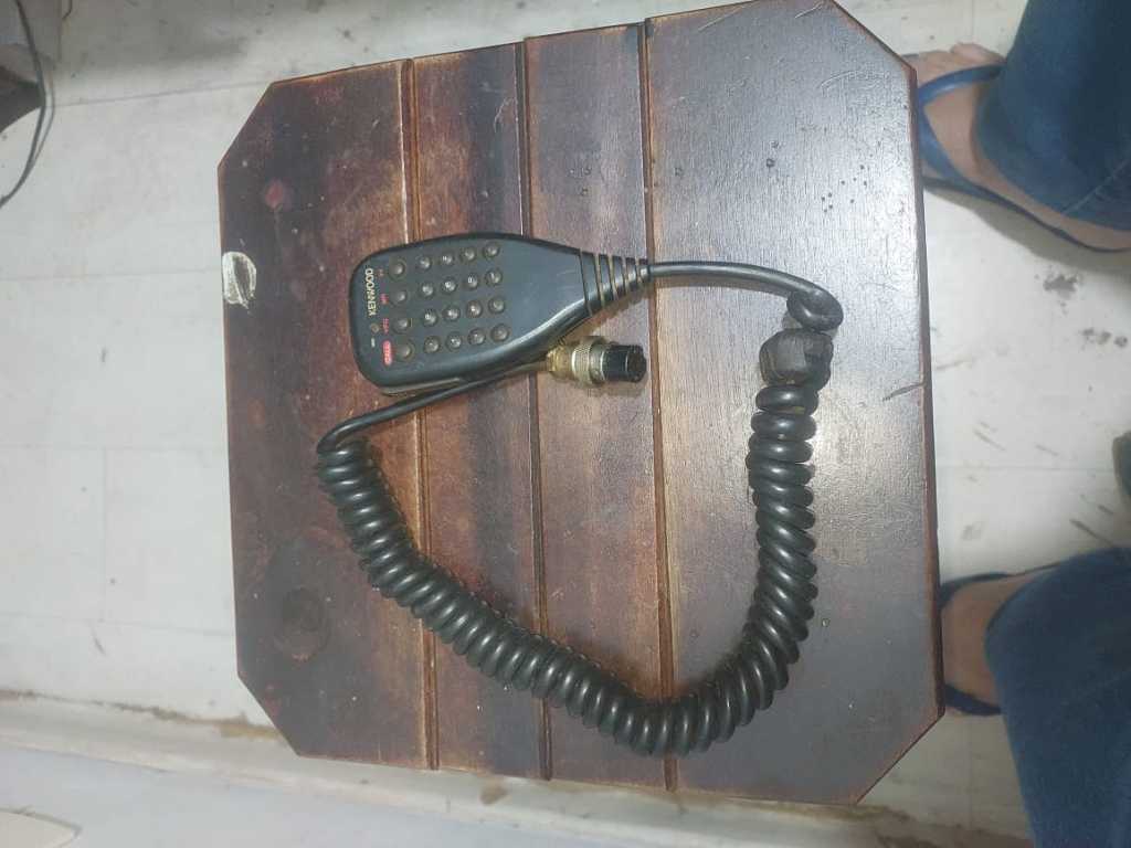 MICROFONE TM-241 KENWOOD VENDO 100 REAIS — Foto 3